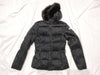 MONCLER Moncler Down Gathered Fur Black Black Jacket