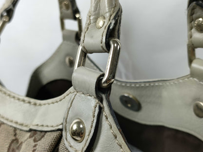 GUCCI Gucci 211944 Sookie Tote Bag GG Canvas Beige Tote Bag