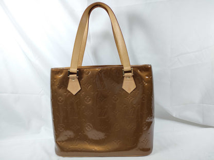 LOUIS VUITTON Verni Louis Vuitton M91122 Houston LM0041 Tote Bag Verni Tote Bag