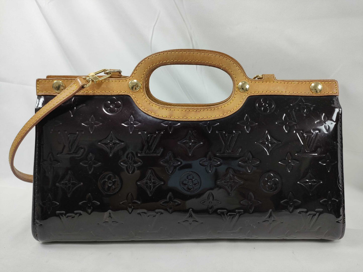 LOUIS VUITTON Verni Louis Vuitton M91995 Roxbury Drive SR4088 2WAY Purse Purse Handbag
