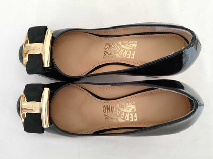 Salvatore Ferragamo Vala Ferragamo Vala Patent Pumps Pumps