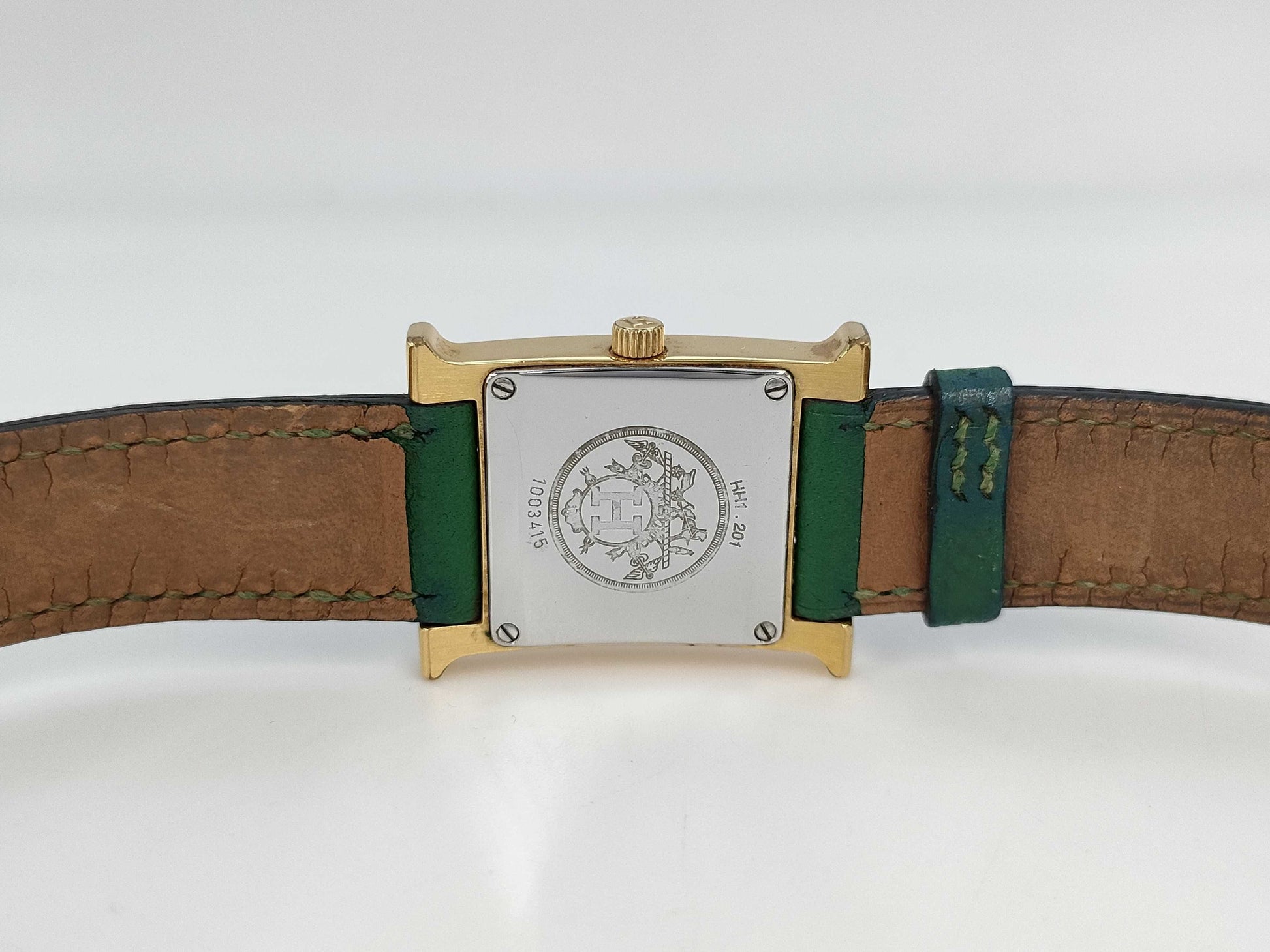 HERMES H Watch HH1.201 1003415 Quartz Immovable Women's Watch