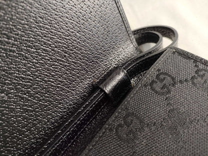 GUCCI GG Canvas Gucci GG Canvas Bamboo Handbag 117594 Handbag