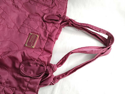MARC JACOBS Nylon Tote Bag Pink Tote Bag