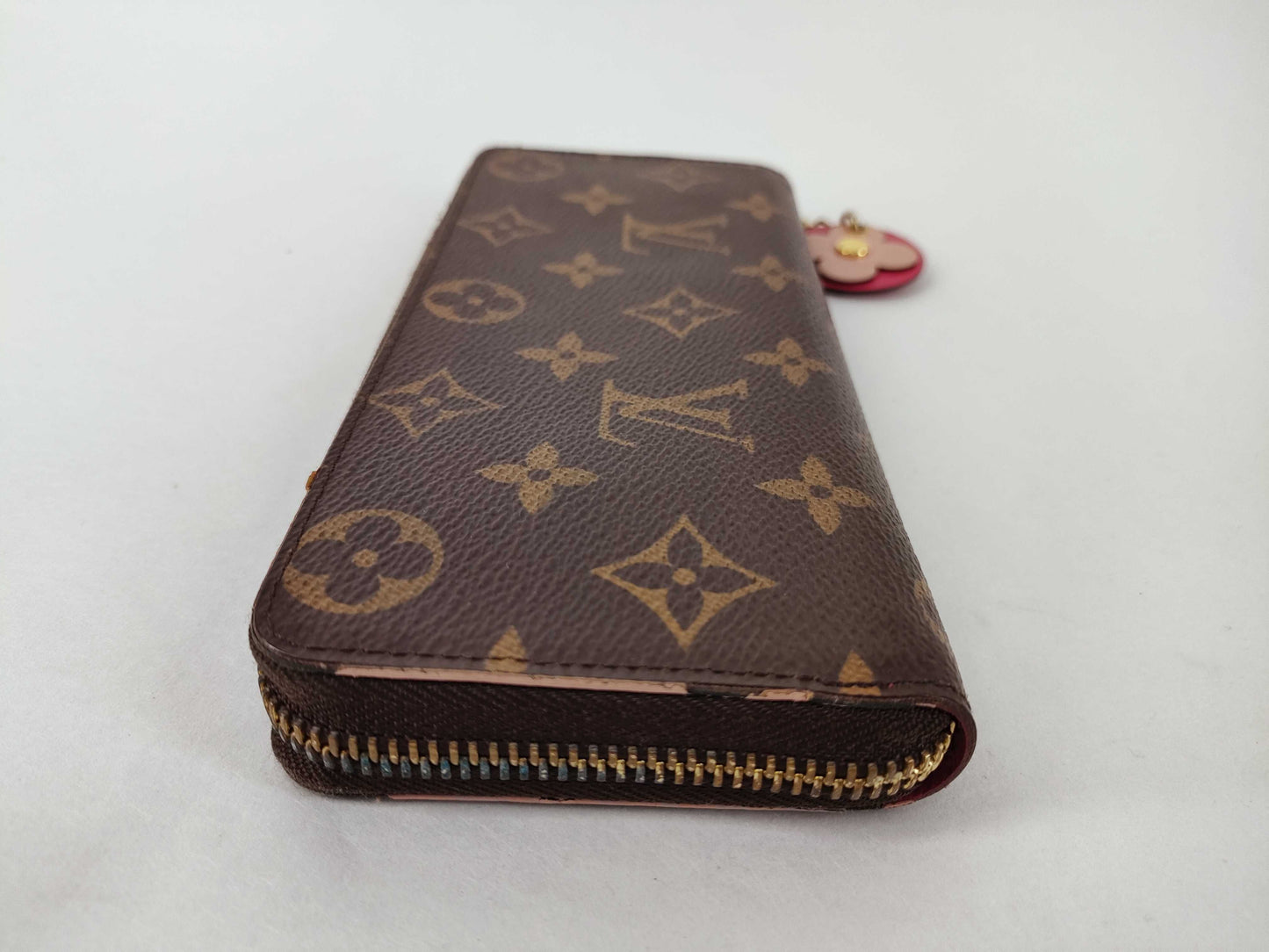 LOUIS VUITTON Monogram LV Monogram Portefeuil Clemence Flower M64201 GI2119 Wallet