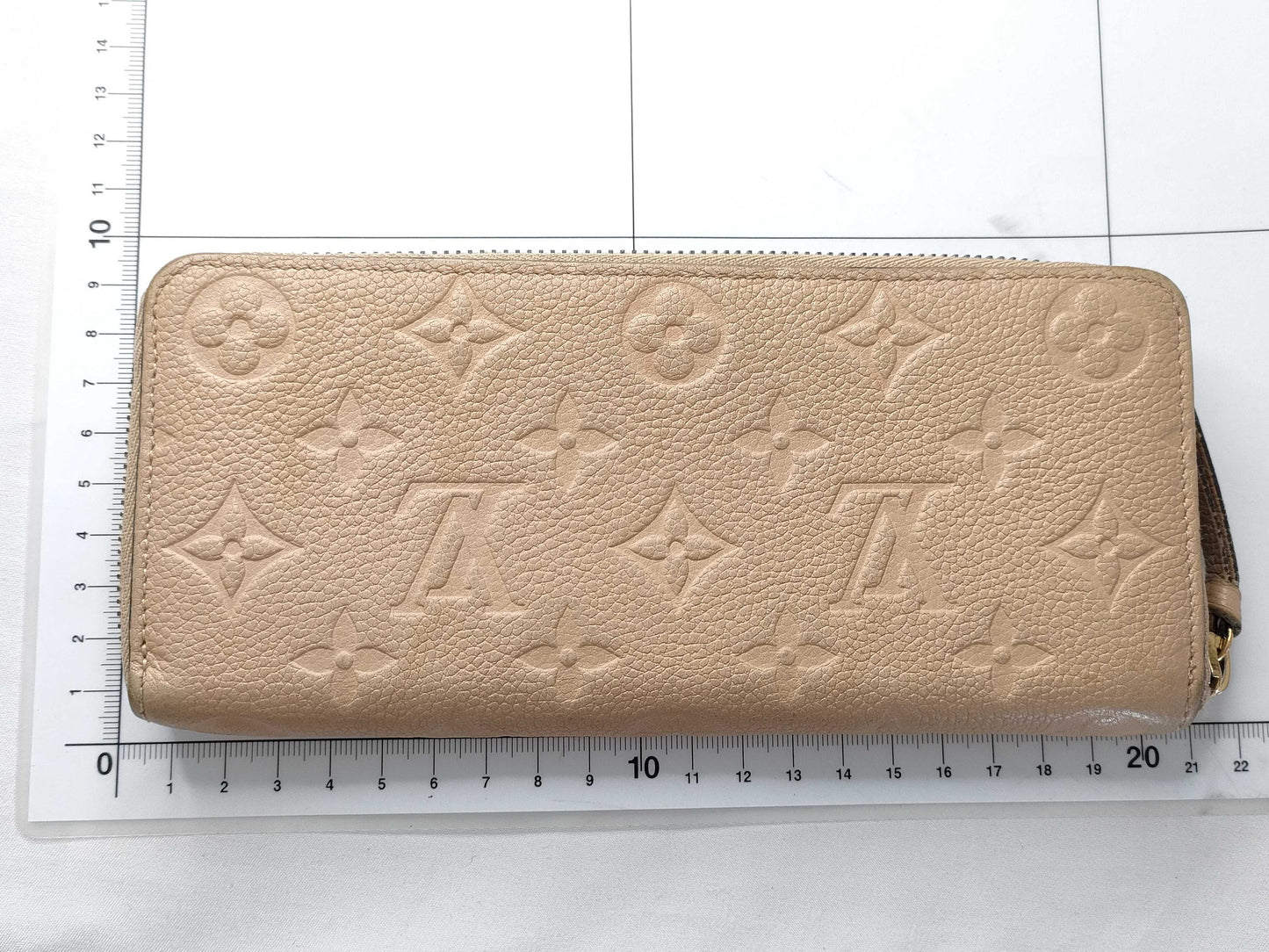 LOUIS VUITTON Monogram Unplanted LV Monogram Unplanted Porte-Feuille-Clemence M60173 SP0135 Wallet