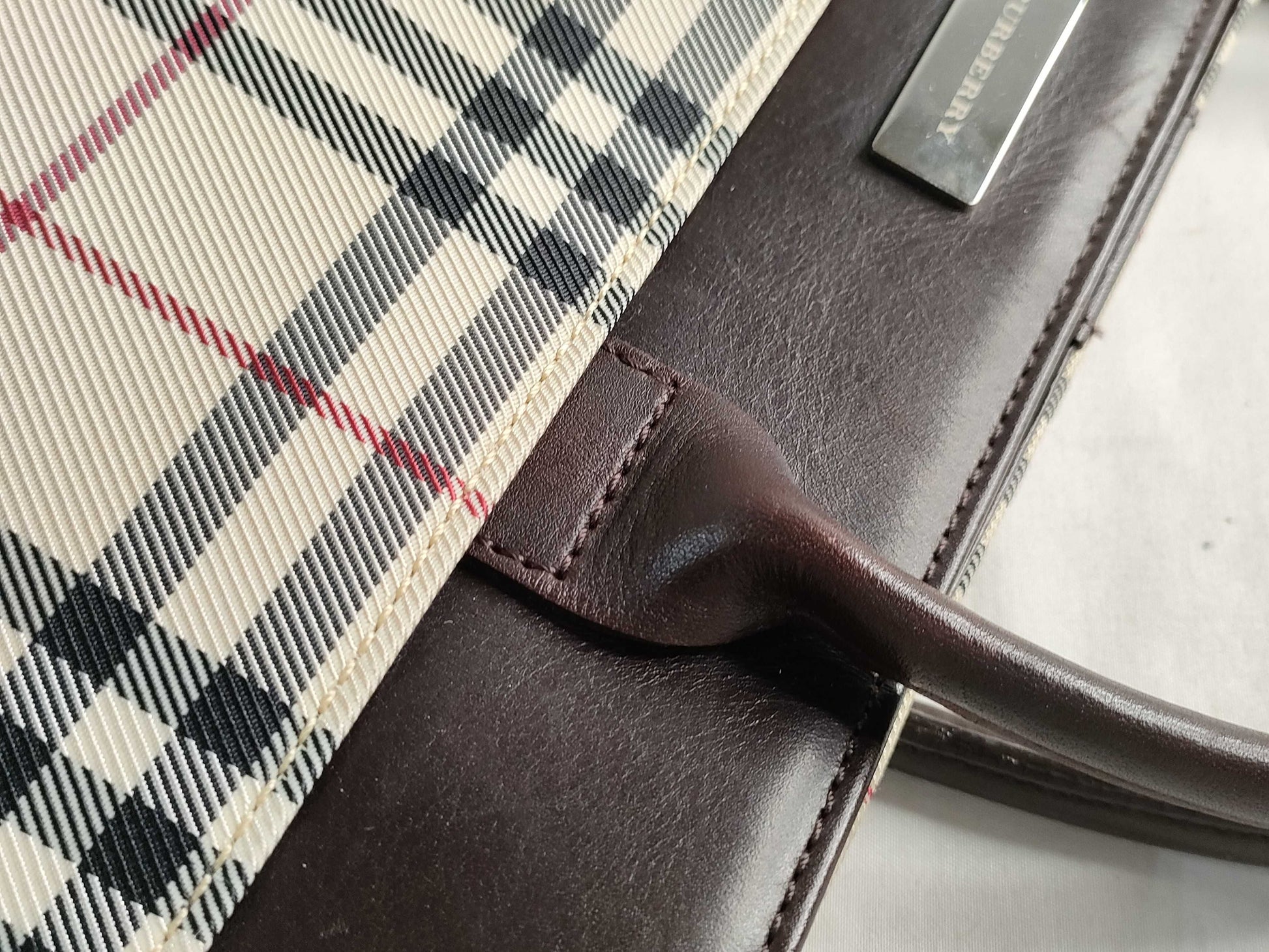 BURBERRY Novacheck Handbag Handbag