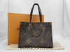 LOUIS VUITTON Louis Vuitton Monogram Giant Reverse On the Go MM Tote Bag