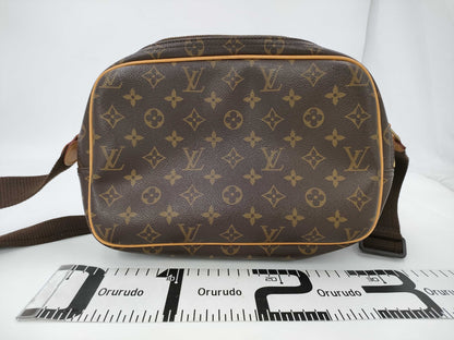 LOUIS VUITTON Monogram Reporter PM Shoulder Bag
