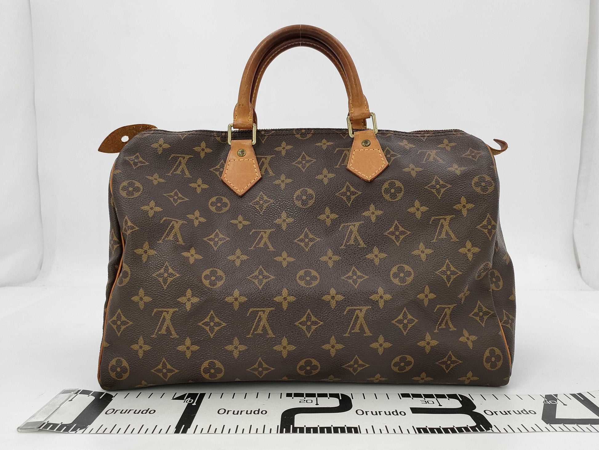 LOUIS VUITTON Louis Vuitton Monogram Speedy 35 Handbag