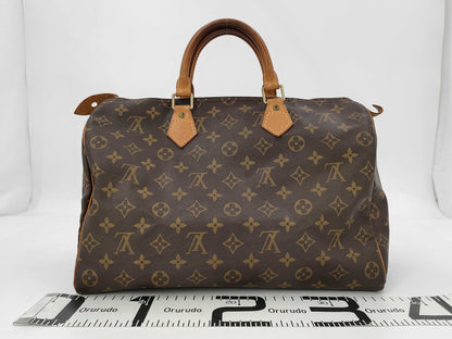 LOUIS VUITTON Louis Vuitton Monogram Speedy 35 Handbag