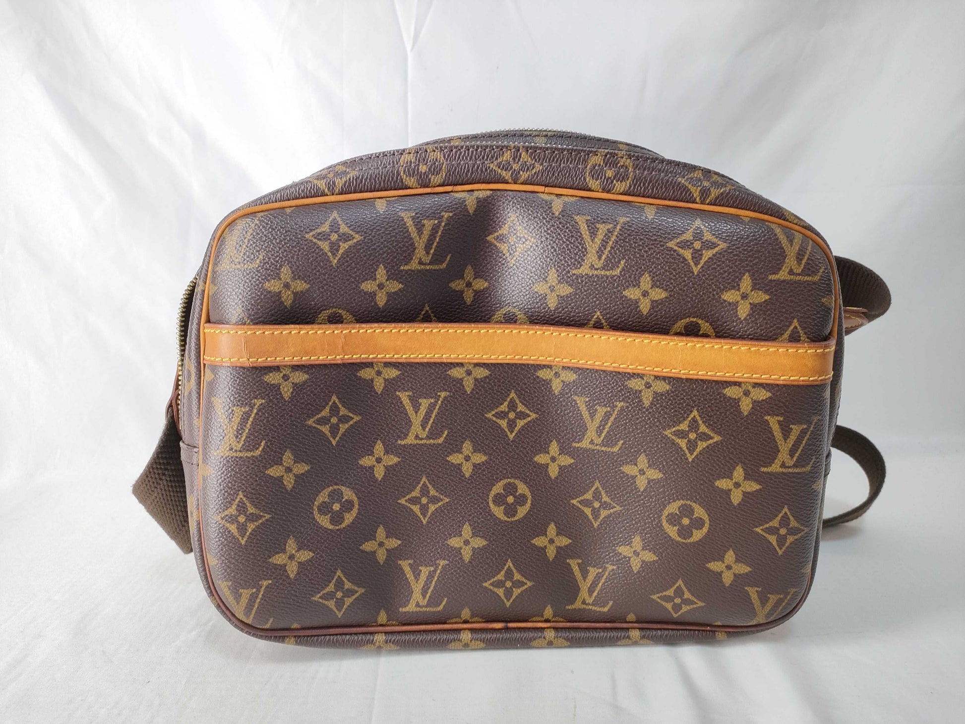 LOUIS VUITTON Monogram Louis Vuitton Reporter PM Monogram Shoulder Bag