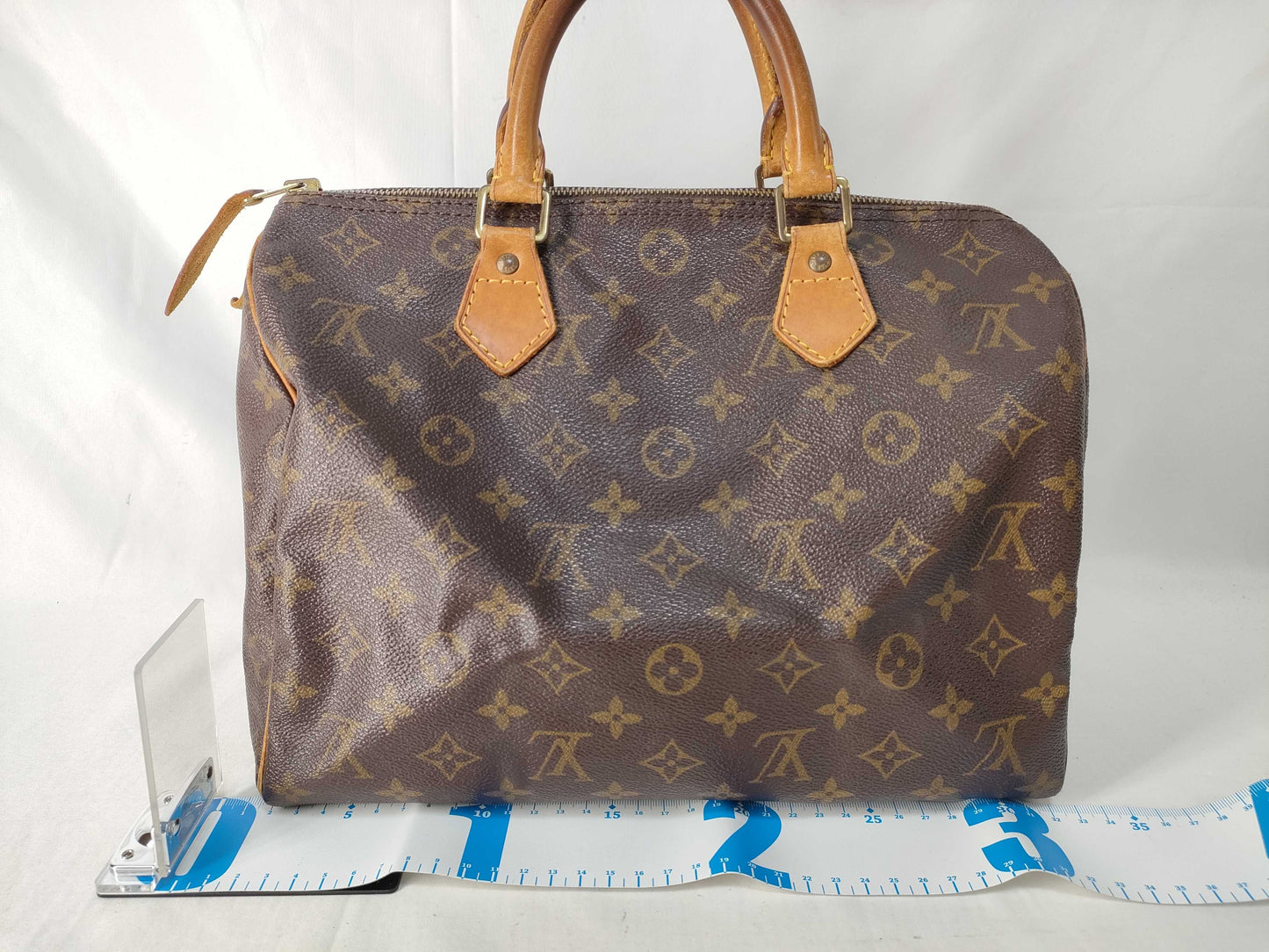 LOUIS VUITTON Monogram Louis Vuitton Speedy 30 Monogram Boston Bag Handbag