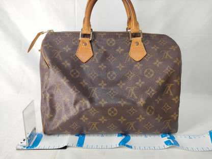 LOUIS VUITTON Monogram Louis Vuitton Speedy 30 Monogram Boston Bag Handbag