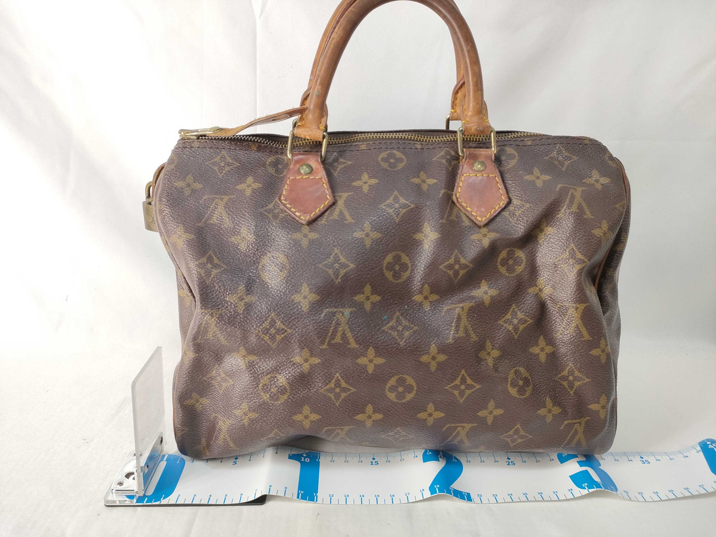 LOUIS VUITTON Monogram Louis Vuitton Speedy 30 Monogram Boston Bag Handbag