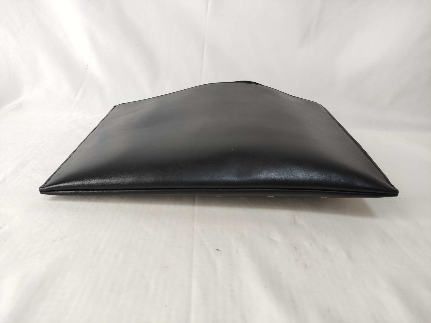 SAINT LAURENT Star Leather Clutch Bag Black Clutch Bag