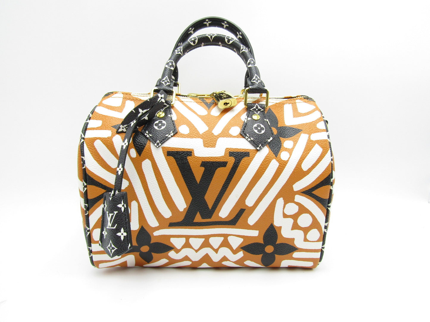 LOUIS VUITTON LV Crafty Speedy Banduriere 25 M56588 Claim Caramel G Fittings Handbag