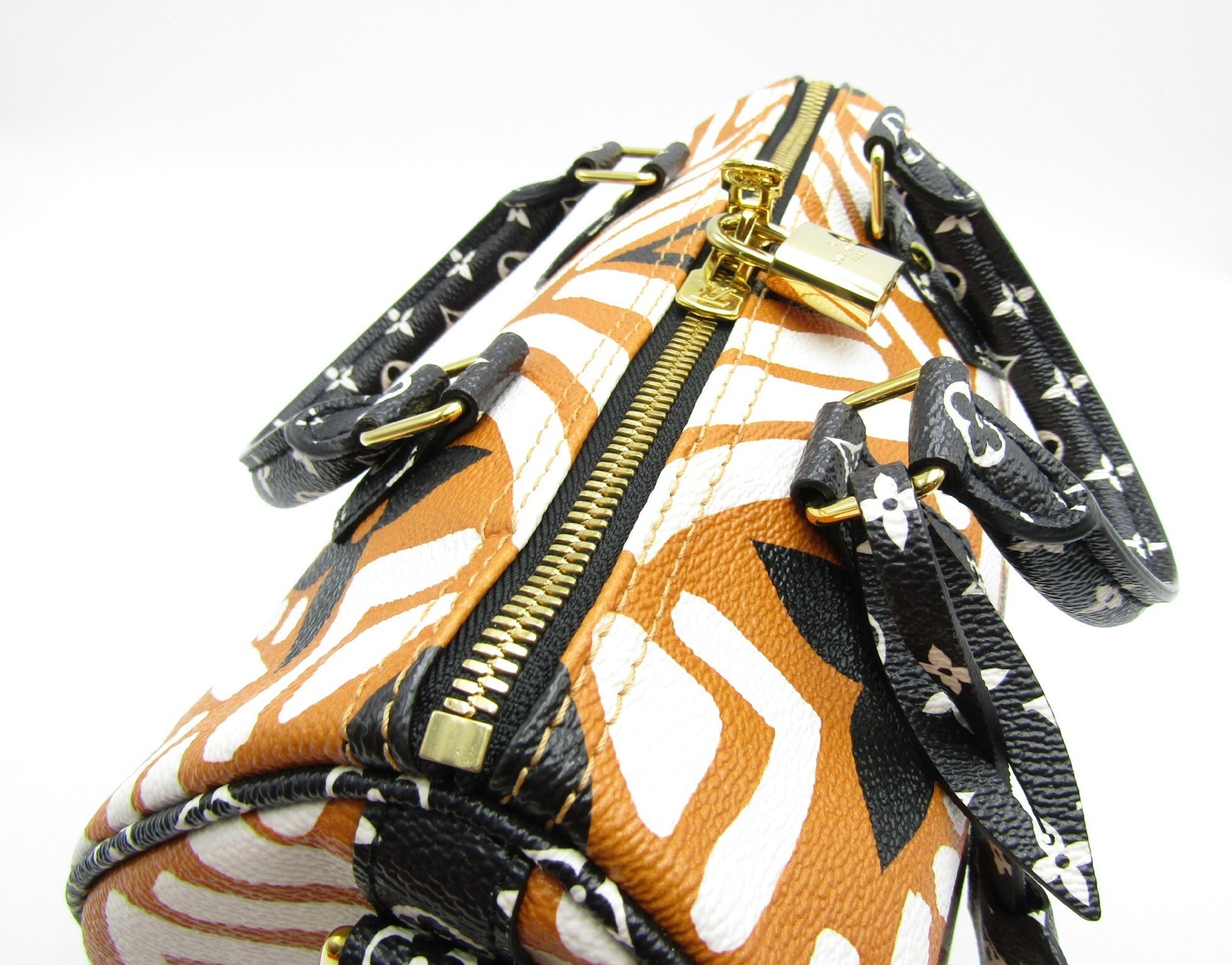 LOUIS VUITTON LV Crafty Speedy Banduriere 25 M56588 Claim Caramel G Fittings Handbag