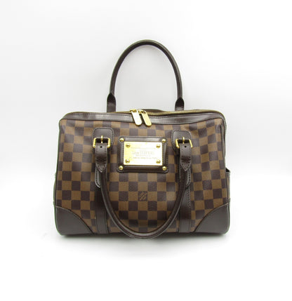 LOUIS VUITTON LV Berkeley N52000 Damier Ebenu G Hardware Hardware Handbag