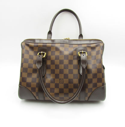 LOUIS VUITTON LV Berkeley N52000 Damier Ebenu G Hardware Hardware Handbag