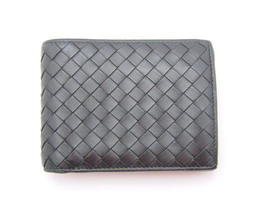 BOTTEGA VENETA Chain Wallet Brown/Leather S Hardware Wallet