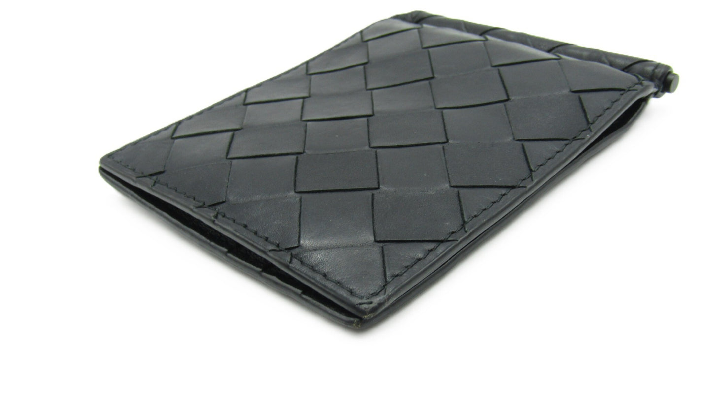 BOTTEGA VENETA Money Clip Black 2626 V3US1 8803 Wallet