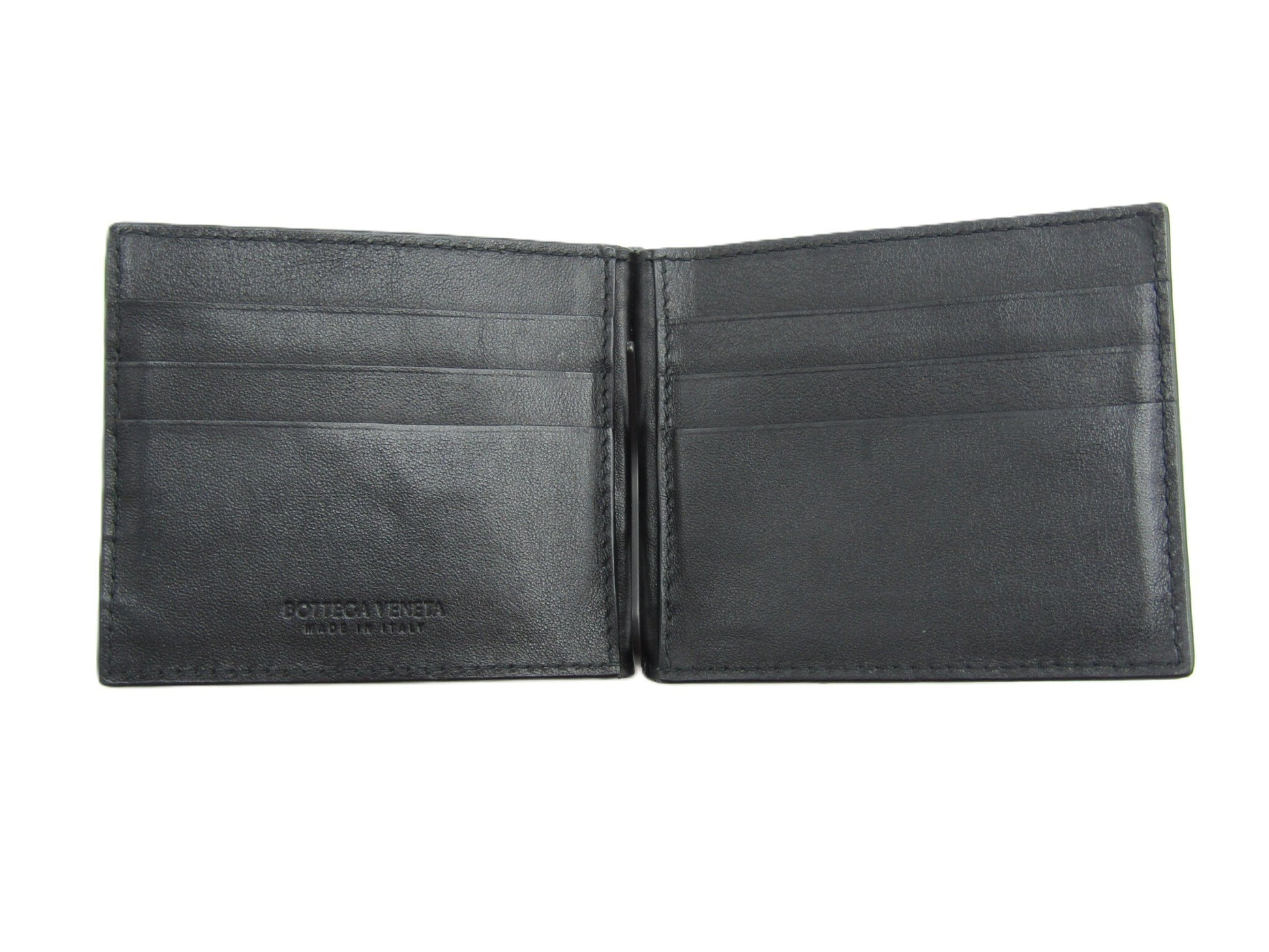 BOTTEGA VENETA Money Clip Black 2626 V3US1 8803 Wallet