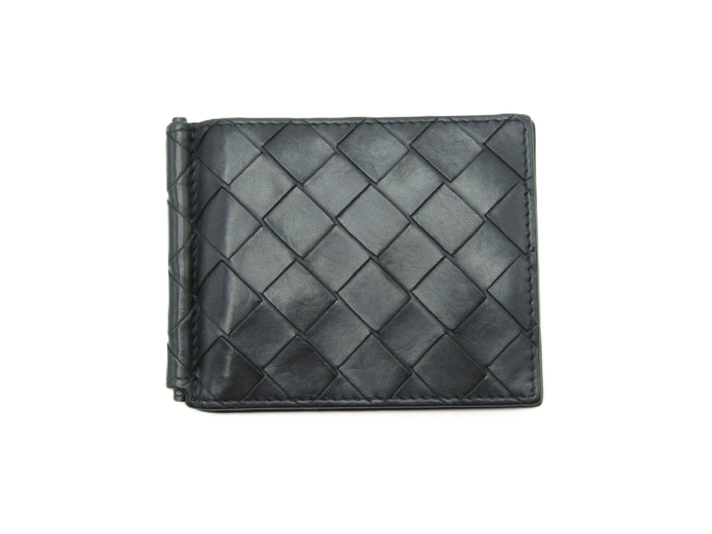BOTTEGA VENETA Money Clip Black 2626 V3US1 8803 Wallet