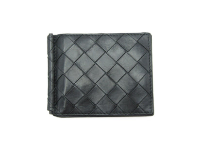 BOTTEGA VENETA Money Clip Black 2626 V3US1 8803 Wallet
