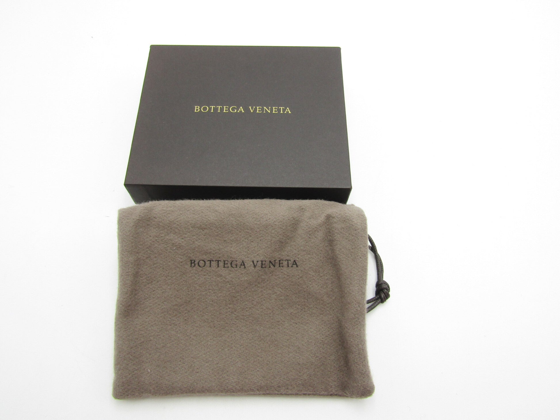 BOTTEGA VENETA Intrecciato Money Clip Black 592626 V3US1 8803 Wallet