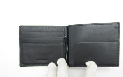 BOTTEGA VENETA Intrecciato Money Clip Black 592626 V3US1 8803 Wallet
