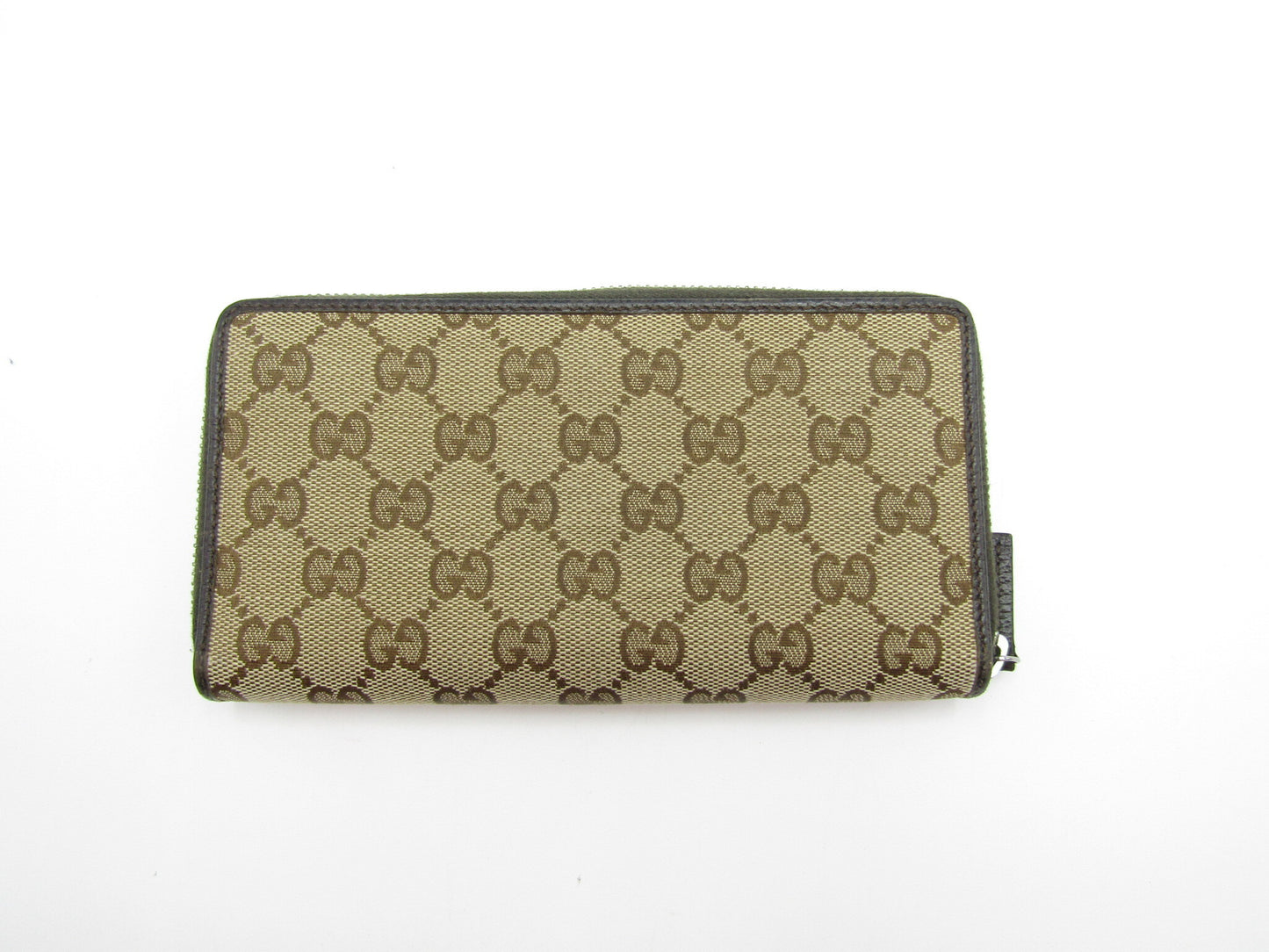 GUCCI GG Canvas Round Long Wallet 307980 S Hardware Wallet