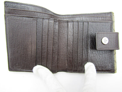 GUCCI GG Supreme Bi-Fold 115052 1502 S Hardware Wallet