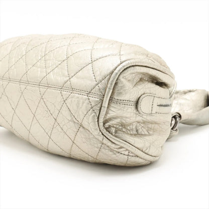 CHANEL Matlasse Leather Handbag 11th Tote Bag