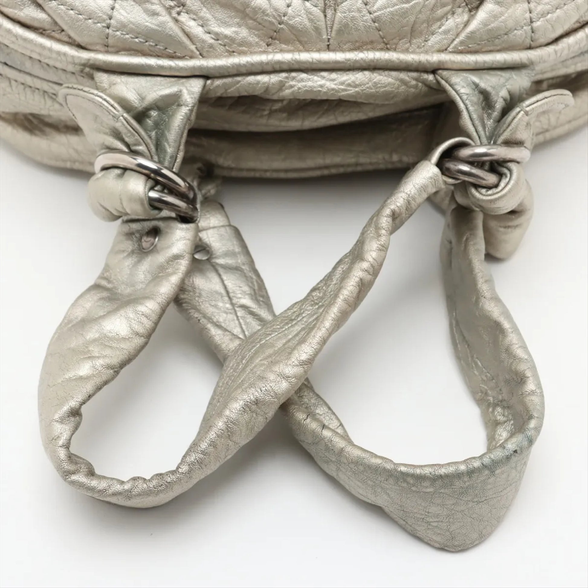 CHANEL Matlasse Leather Handbag 11th Tote Bag