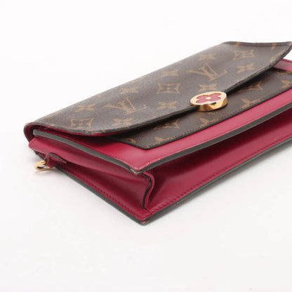 LOUIS VUITTON Vuitton Monogram Portefeuille Flor Chain M67404 SP4109 Shoulder Bag