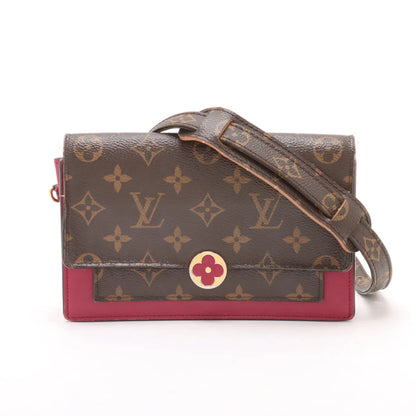LOUIS VUITTON Vuitton Monogram Portefeuille Flor Chain M67404 SP4109 Shoulder Bag