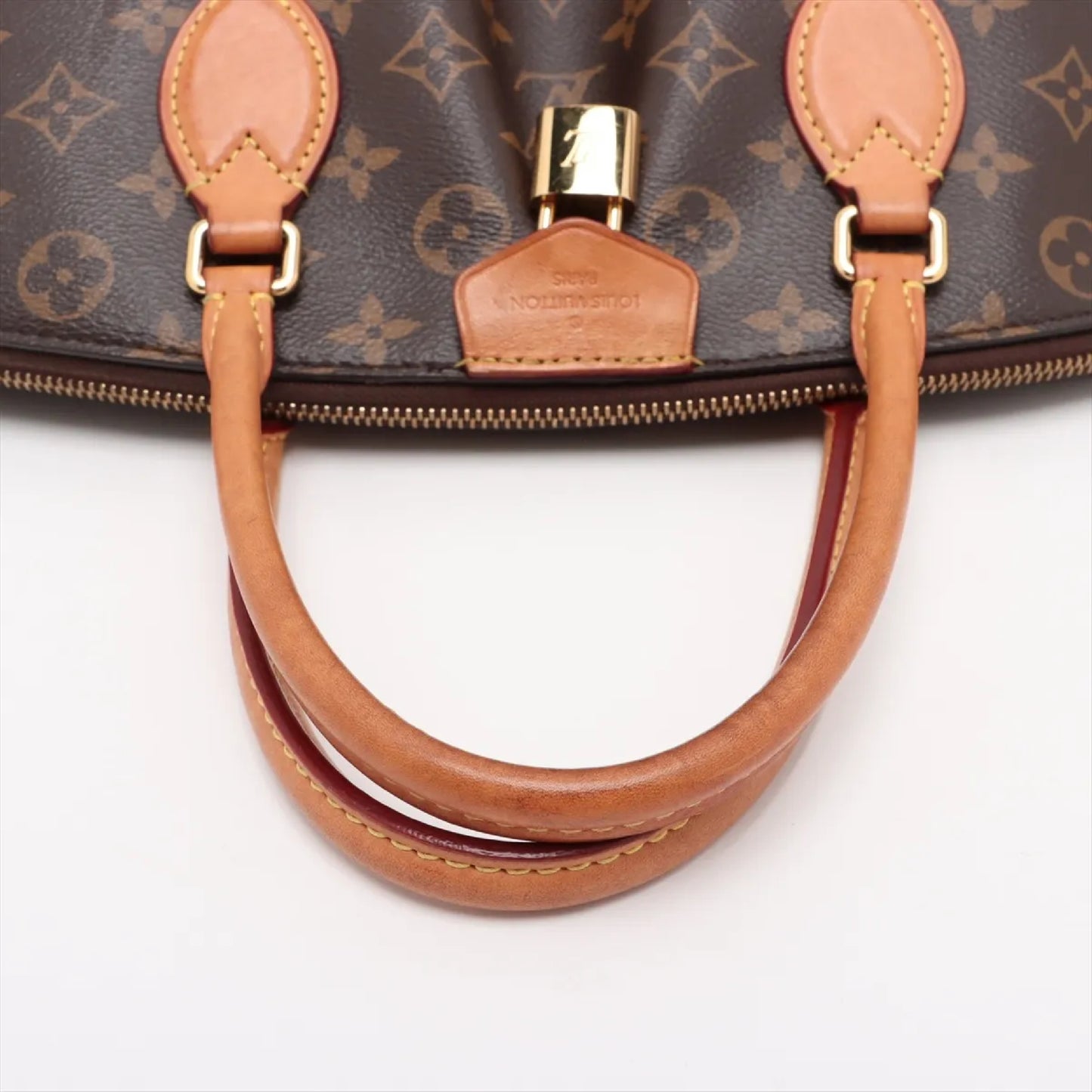 LOUIS VUITTON Vuitton Monogram Boesi NM MM M45987 Brown RFID Responsive Bag