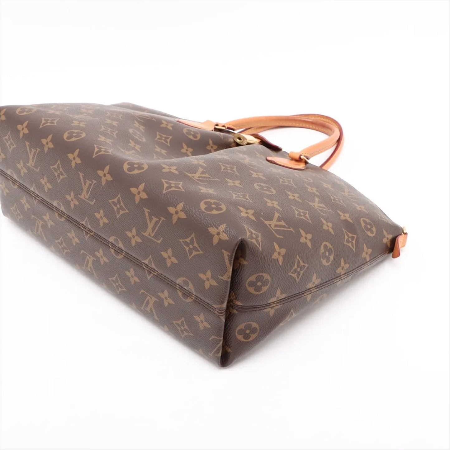 LOUIS VUITTON Vuitton Monogram Boesi NM MM M45987 Brown RFID Responsive Bag
