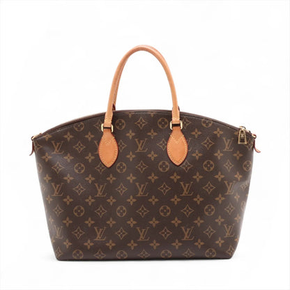 LOUIS VUITTON Vuitton Monogram Boesi NM MM M45987 Brown RFID Responsive Bag