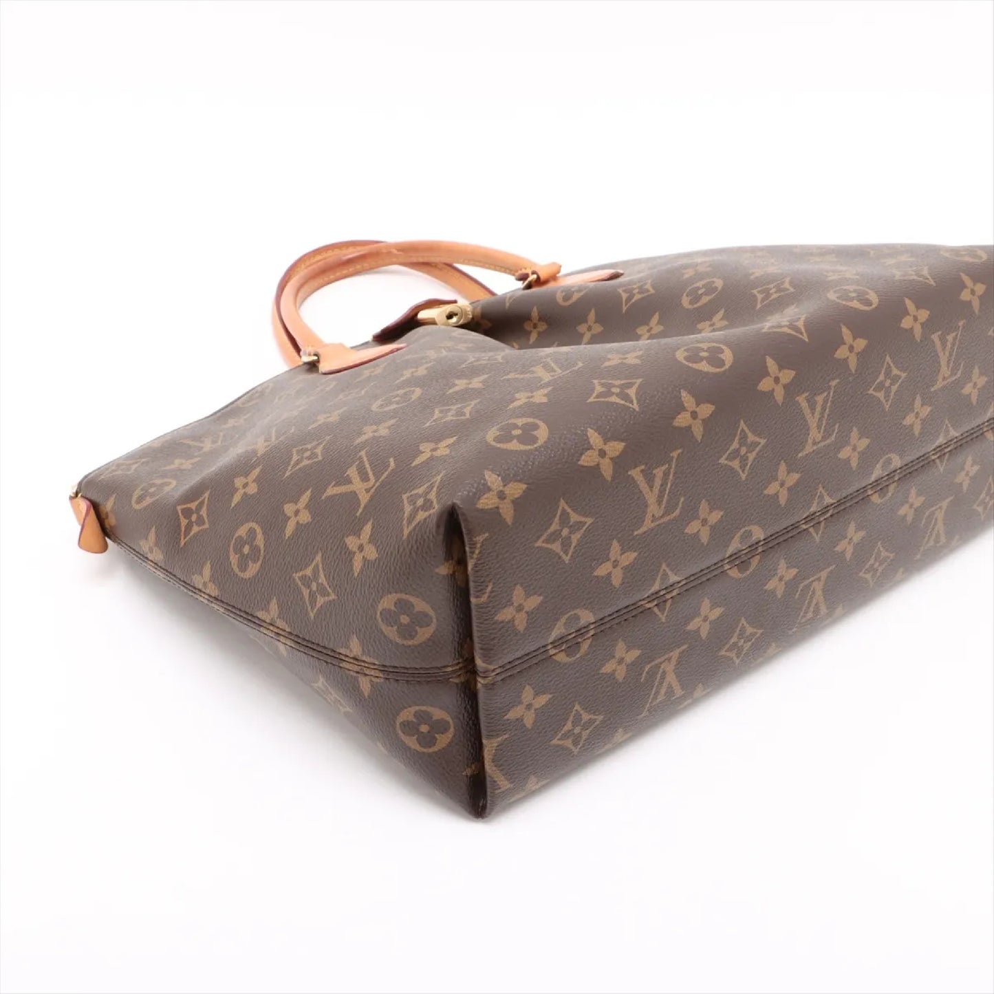 LOUIS VUITTON Vuitton Monogram Boesi NM MM M45987 Brown RFID Responsive Bag