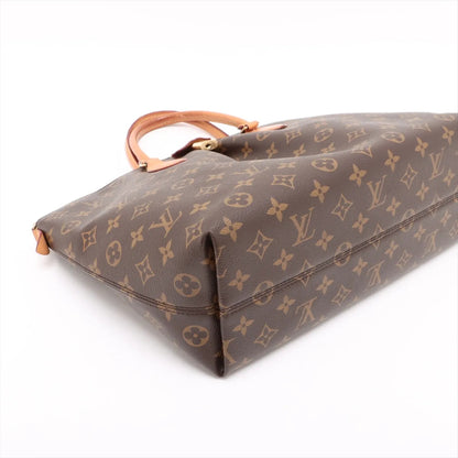 LOUIS VUITTON Vuitton Monogram Boesi NM MM M45987 Brown RFID Responsive Bag
