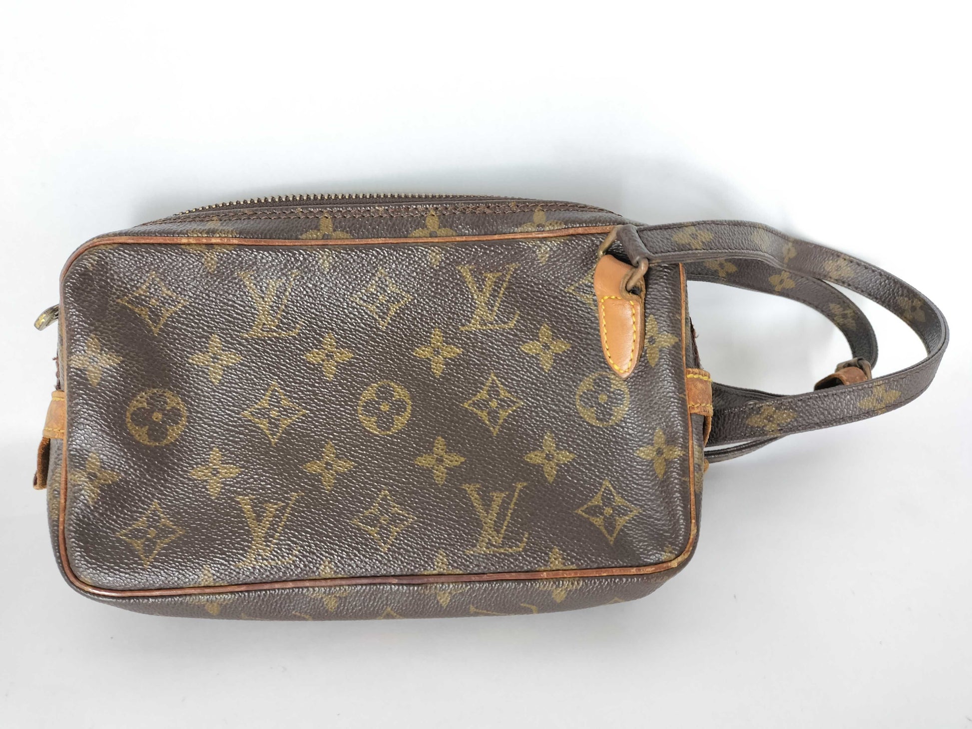 LOUIS VUITTON Monogram Louis Vuitton Monogram Pochette Marly Bangliere Shoulder M51828 Shoulder Bag