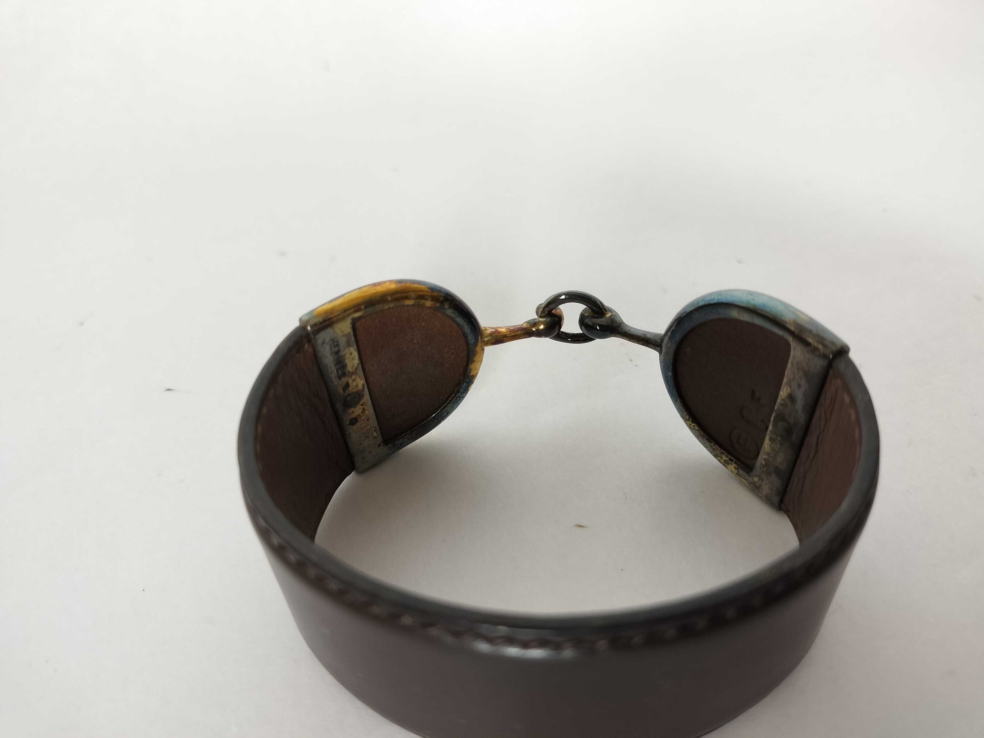 HERMES Horsebit Bangle Bracelet 〇F Engraved Bracelet Bangle