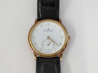 Blancpain Villeret Ultra Slim 7001 1418 55 43 Hand Wound K18 Boys Watch