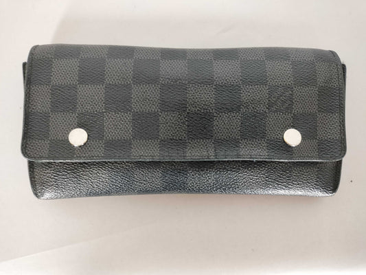 LOUIS VUITTON Damier Graffit LV Damier Graffit Portofeuilleron Modular Wallet