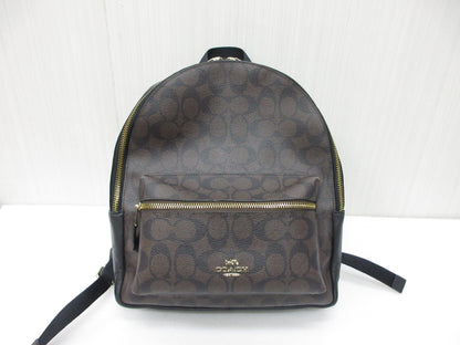 COACH Charlie Signature Backpack F32200 Rucksack