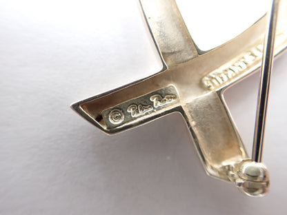 Tiffany&Co. Paloma Picasso Loving Heart Pin Brooch 5.3g Brooch