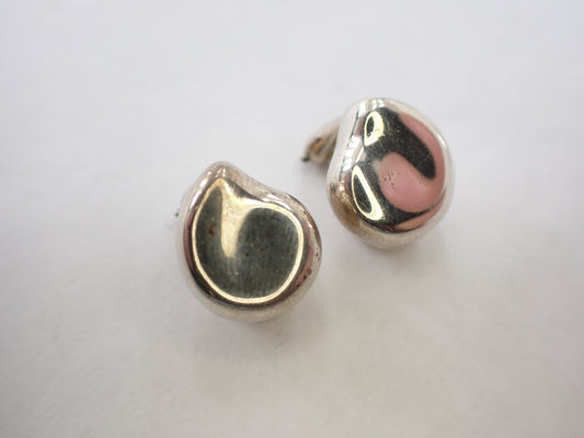 Tiffany&Co. 925 Elsa Peretti Bean 4.8g Earrings