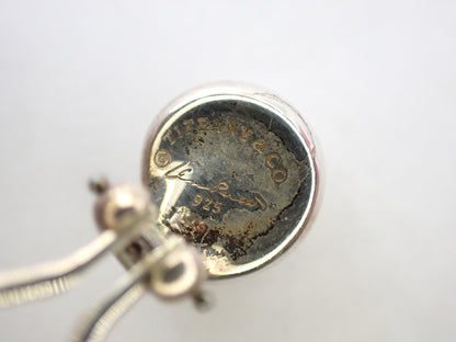 Tiffany&Co. 925 Elsa Peretti Bean 4.8g Earrings